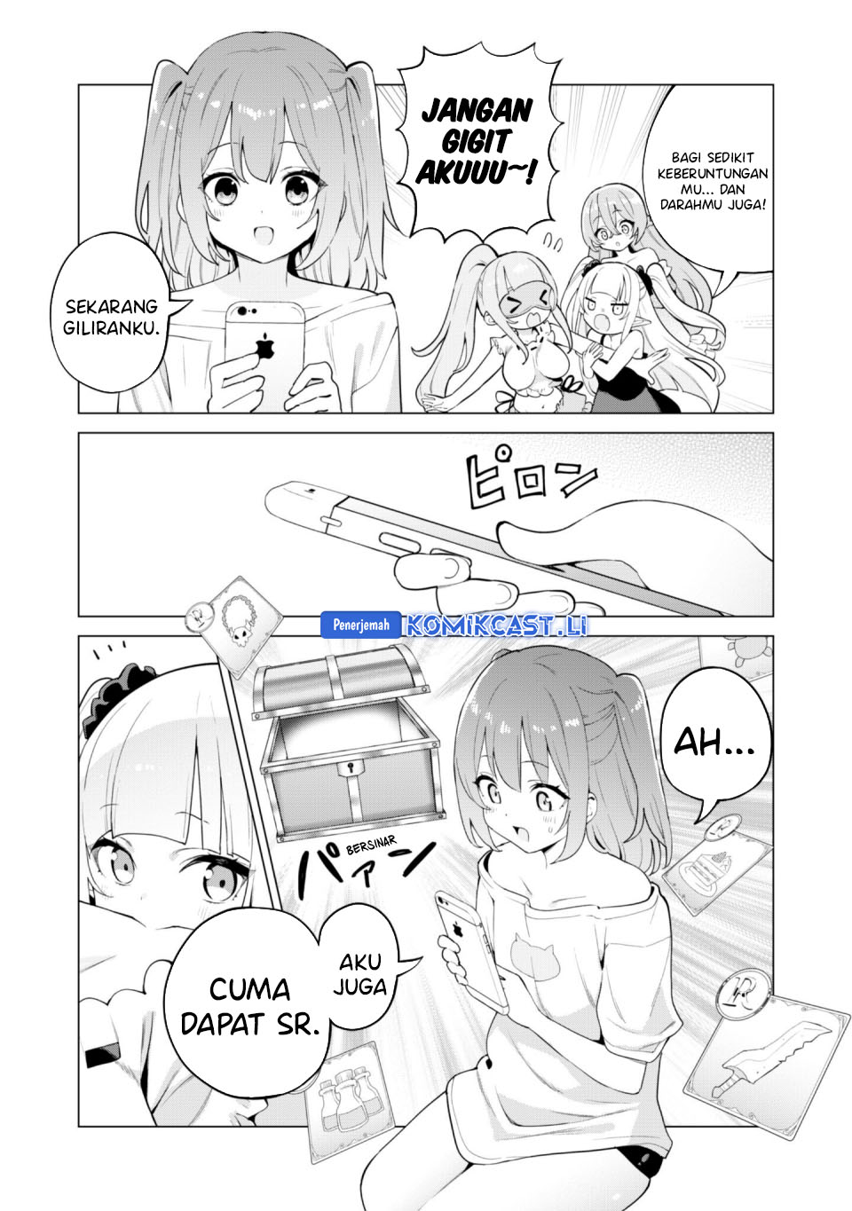 Gacha wo Mawashite Nakama wo Fuyasu Saikyou no Bishoujo Gundan wo Tsukuriagero Chapter 74 Gambar 14